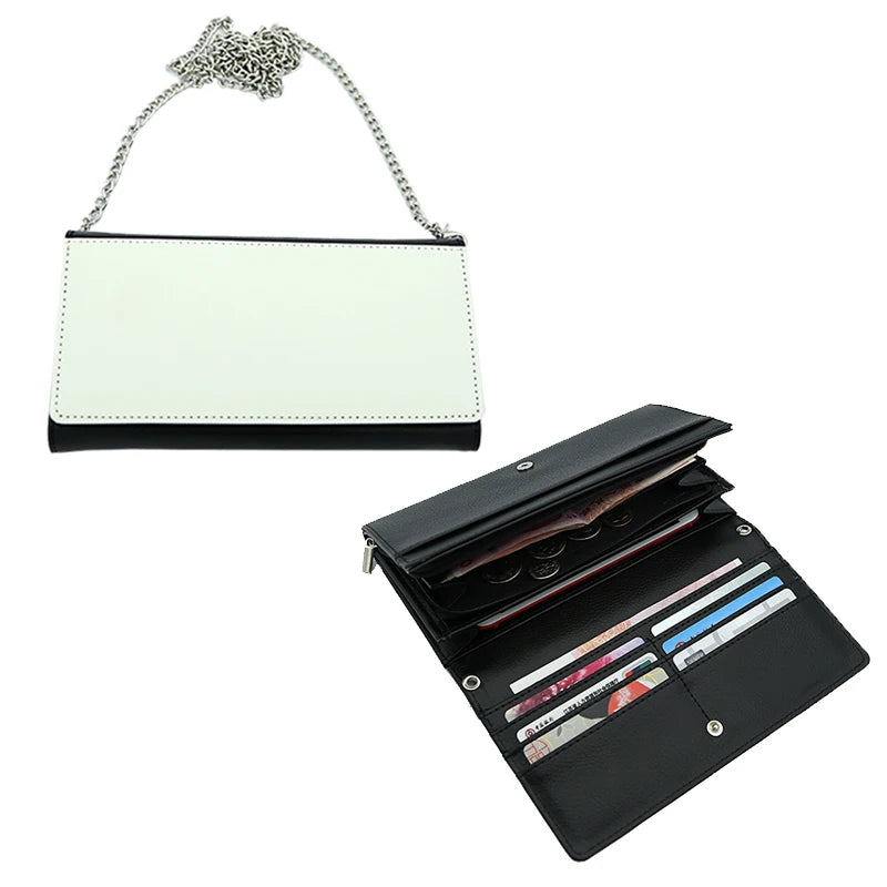Sublimation Ladies Wallet with Chain