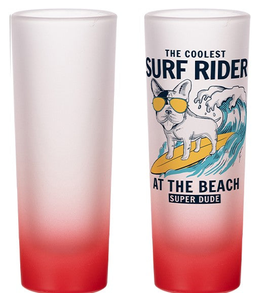 Sublimation Frosted Shot Glass 3 oz