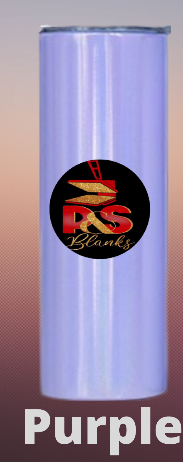 Sublimation Holographic Tumbler