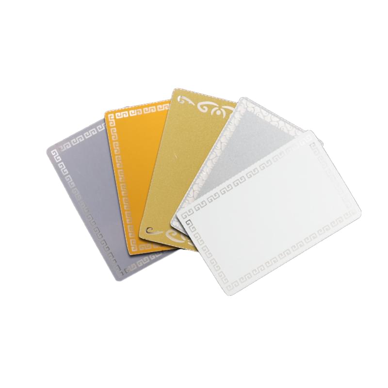 Sublimation business cards blank for custom professional branding