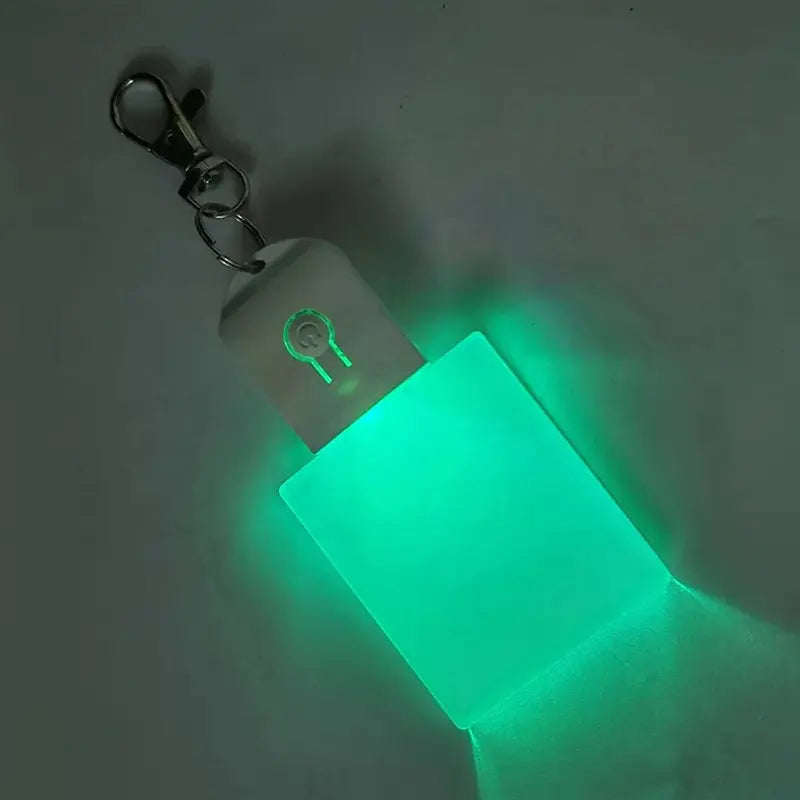 Flashlight Acrylic Keychain