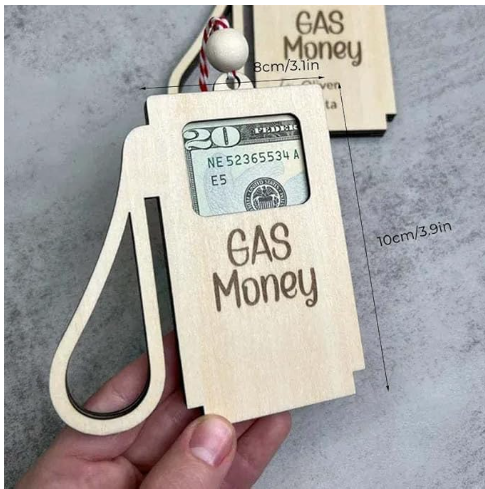 customized Gas Tank Money Holders