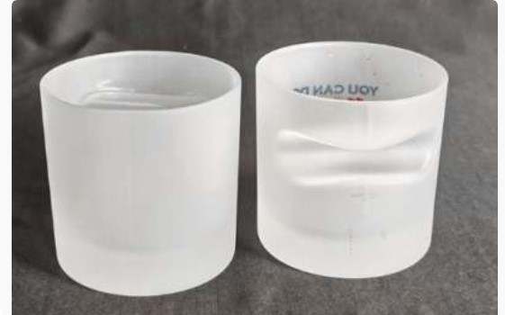 Sublimation Frosted  Cigar Glass