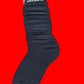 Black slouch socks size 9–11