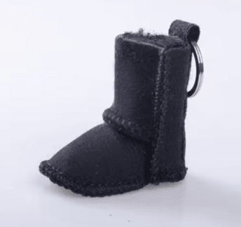 "Miniature Boot-Inspired Keychain"