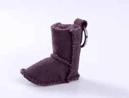 "Miniature Boot-Inspired Keychain"