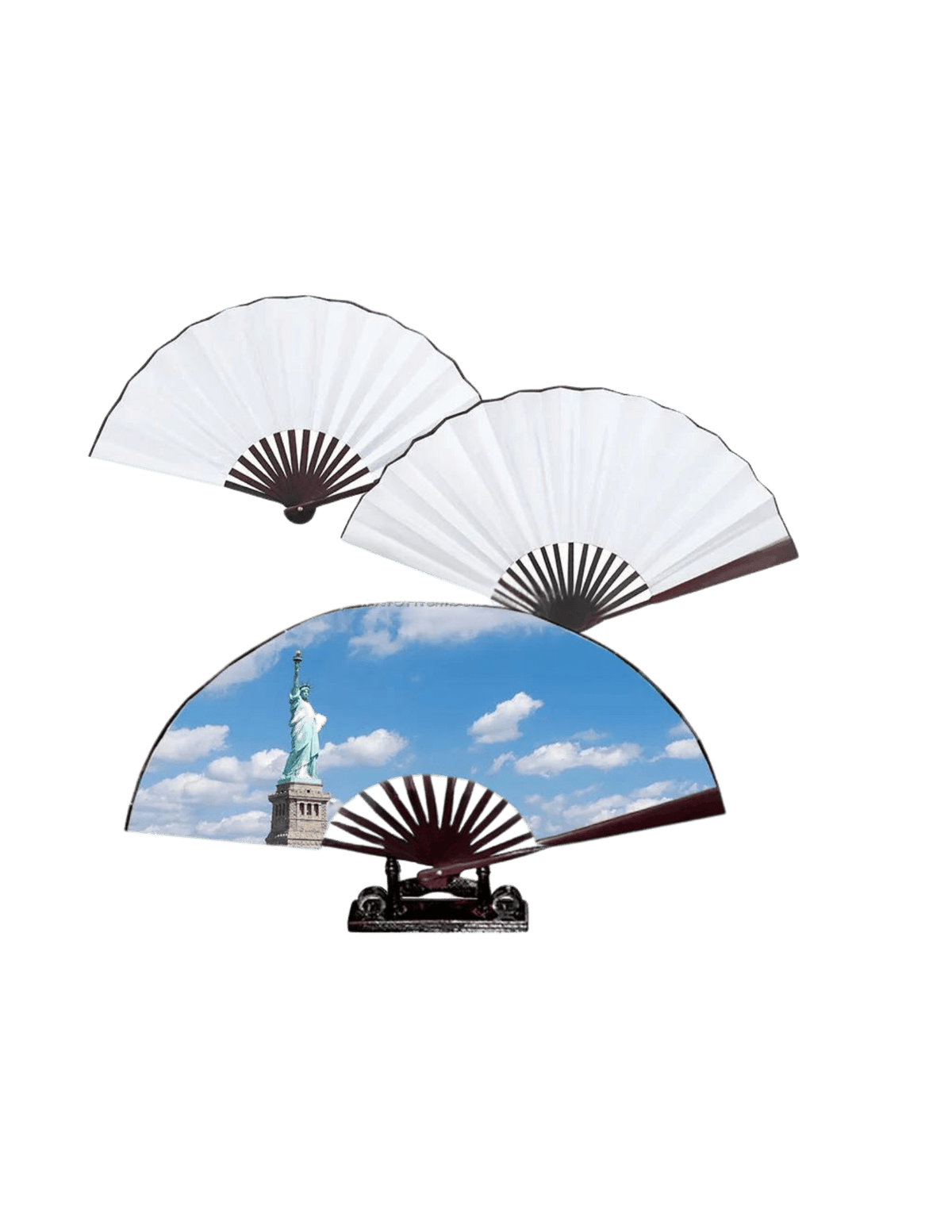 sublimation Folding fan