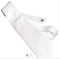 Blank white sublimation necktie — product reference photo