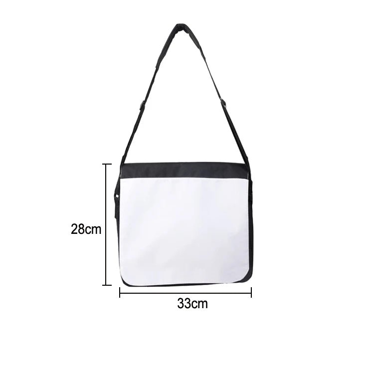Sublimation shoulder bag with shoulder strap