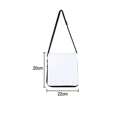 Sublimation shoulder bag with shoulder strap