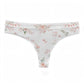 Mockup: women's thong with blush floral example design - design idea for inspiration