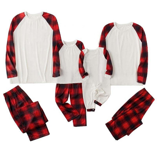 Sublimation Plaid  Pajamas