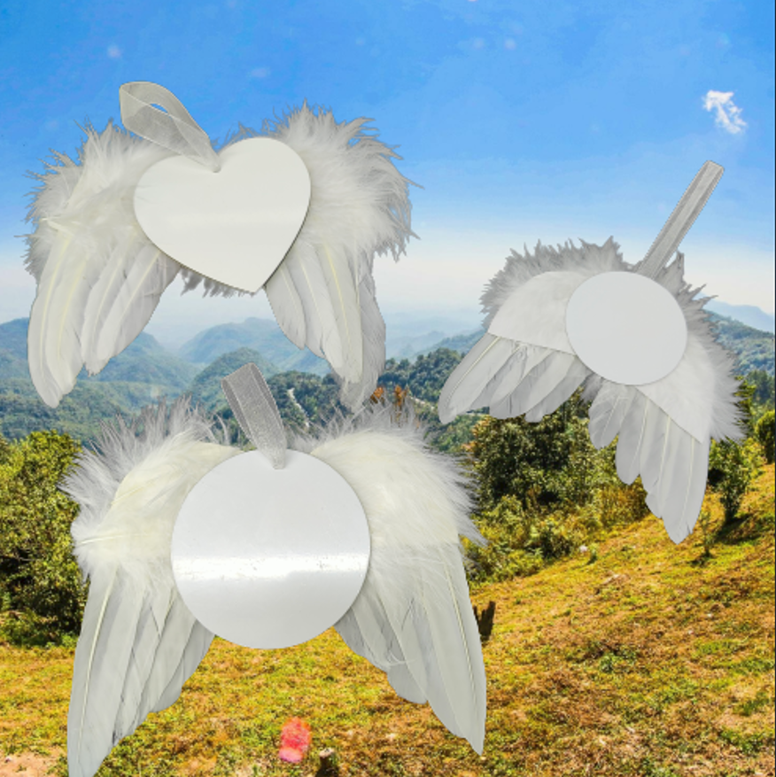 Angel Wing Xmas Hanging Ornaments