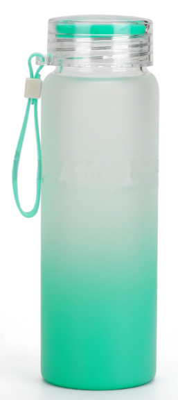 Sublimation Frosted Glass Waterbottle