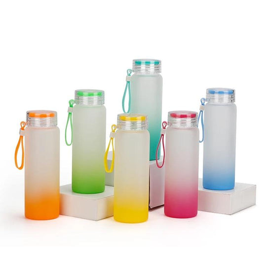 Sublimation Frosted Glass Waterbottle