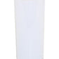 Clear sublimation glass shooter with gold rim