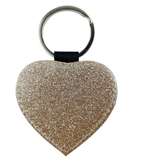 Heart shape sublimation keychain blank