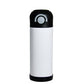 White and black sublimation kids water bottle
