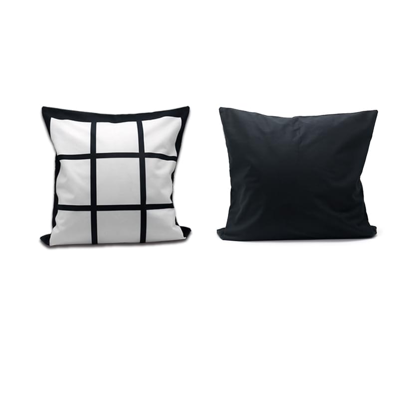 Sublimation pillow case with decorative artwork