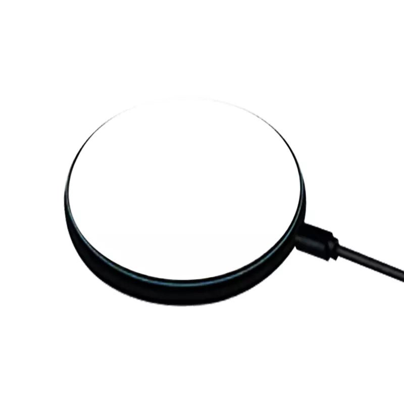 Blank black round sublimation wireless charger