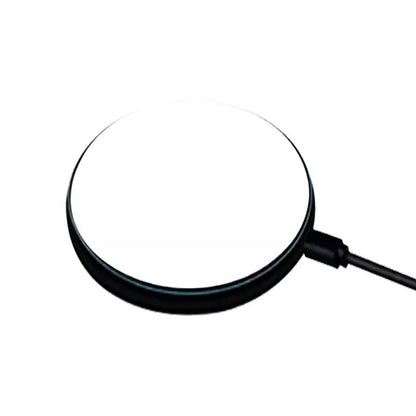 Blank black round sublimation wireless charger