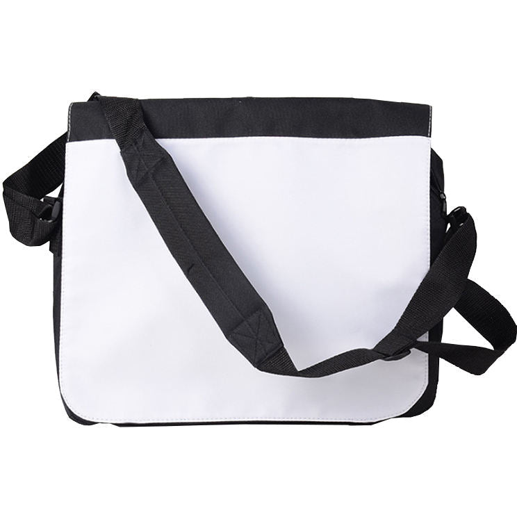 Sublimation shoulder bag showing printable front surface