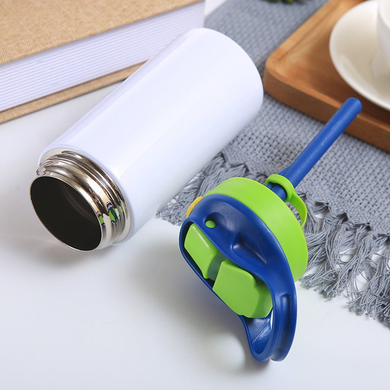 Stainless steel sublimation sippy cup blank for custom designs