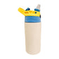 12 oz sublimation sippy cup blank with blue handles