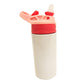 12 oz sublimation sippy cup blank with red handles