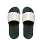 White and black sublimation slide slippers