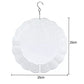 White metal sublimation wind spinner with hanging hook